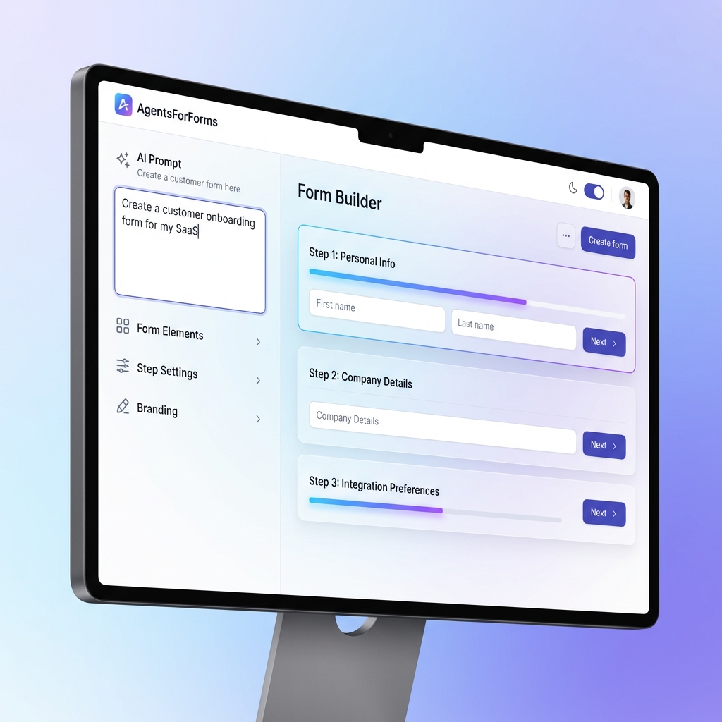 AgentsForForms AI Interface